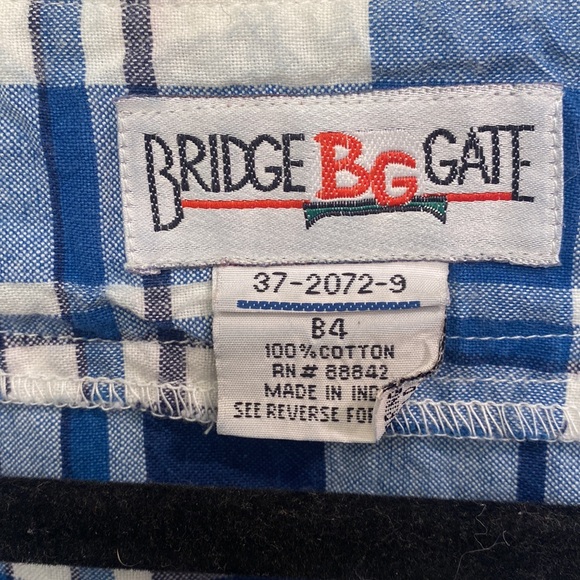 Women’s Button Up Plaid Top - Picture 2 of 3